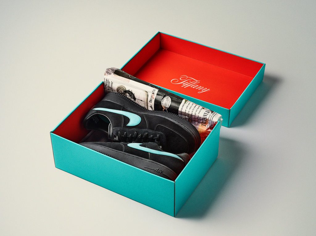 Nike y Tiffany presentan un “Par Legendario”, los mejores tenis de lujo del año