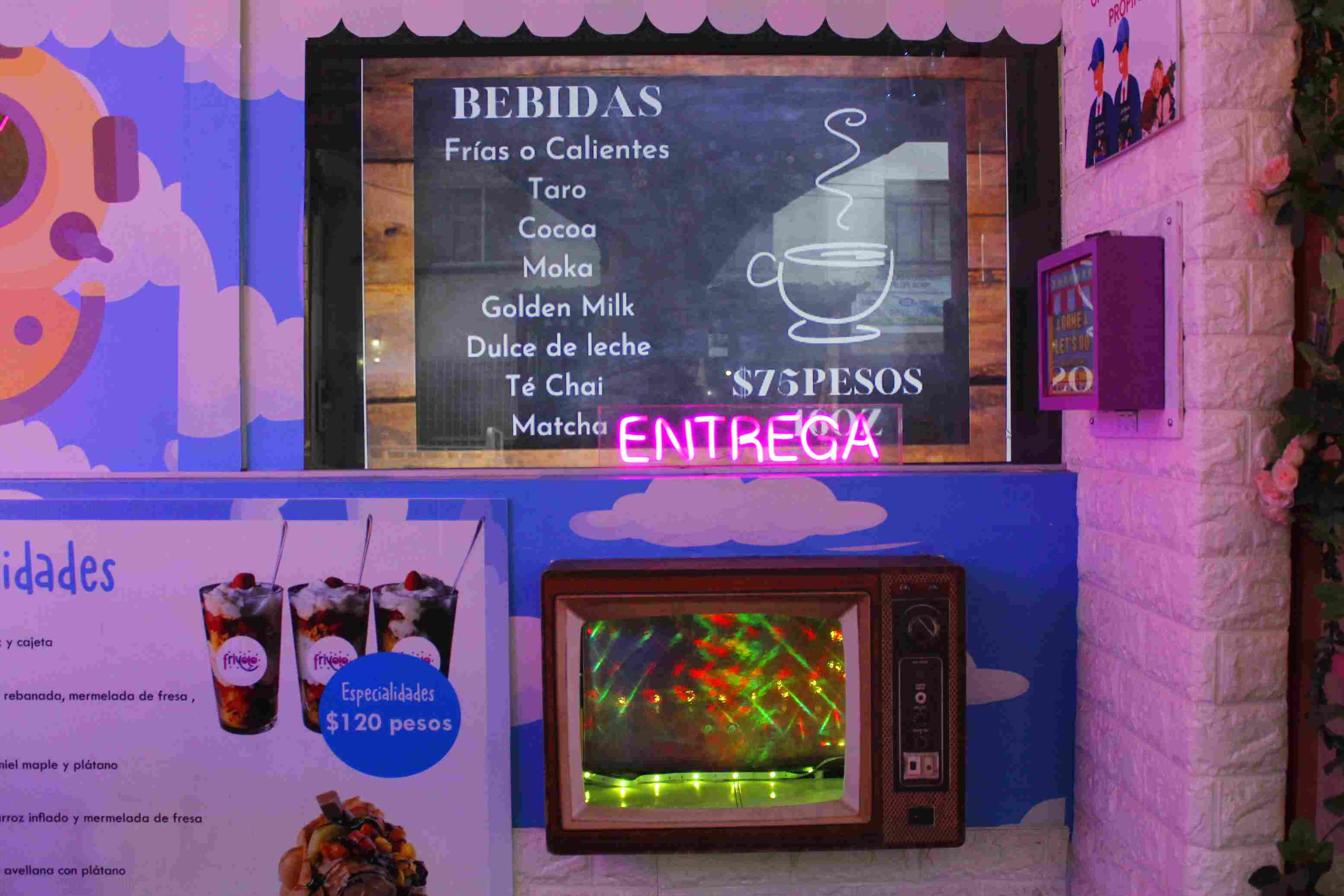 Conoce Friyolo, una heladería muy cool en la Roma ¡Te entregan tu helado en una TV! 0