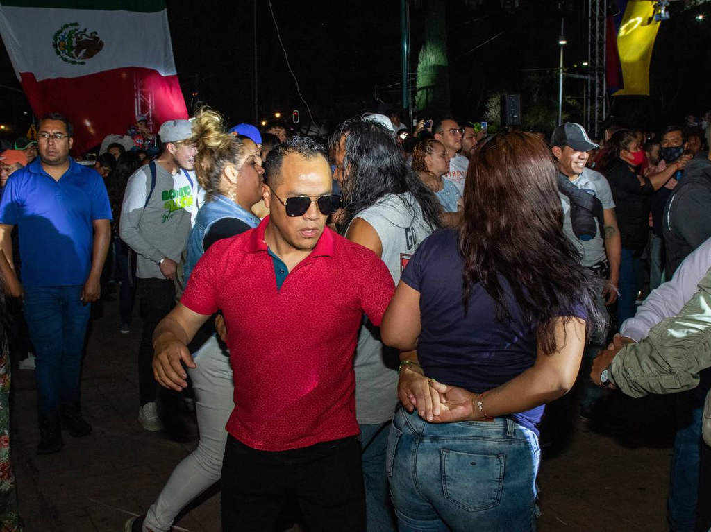 Gran Baile con Sonideras y Sonideros en el Zócalo de la CDMX