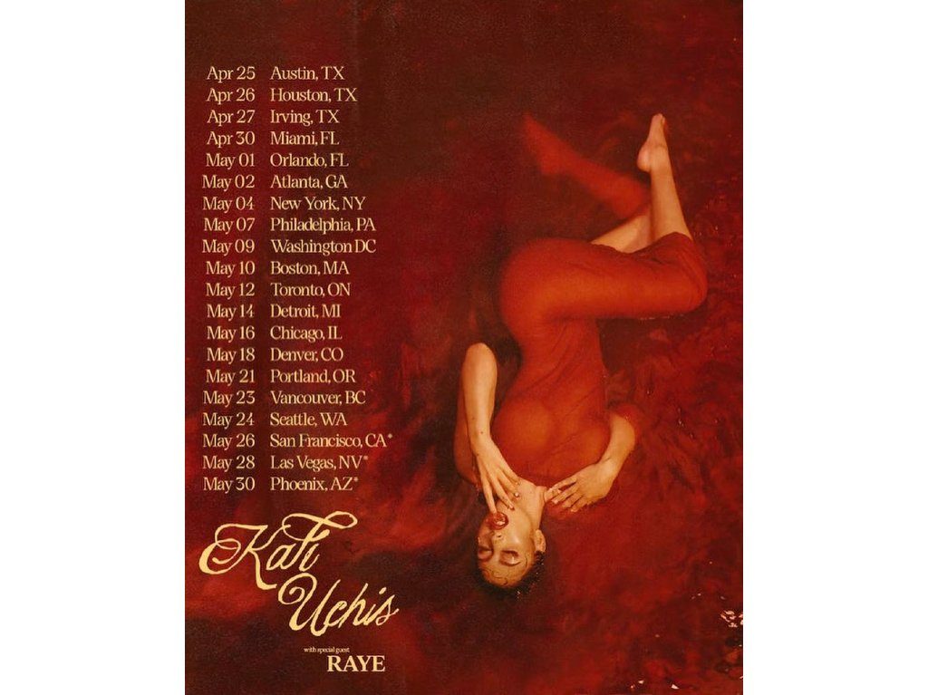 Kali Uchis tiene tour en 2023, ¿Cuándo vendrá a México? Entérate.