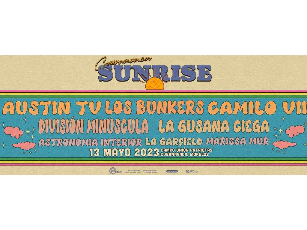 El Cuernavaca Sunrise promete ser un festival único de la mano de su lineup