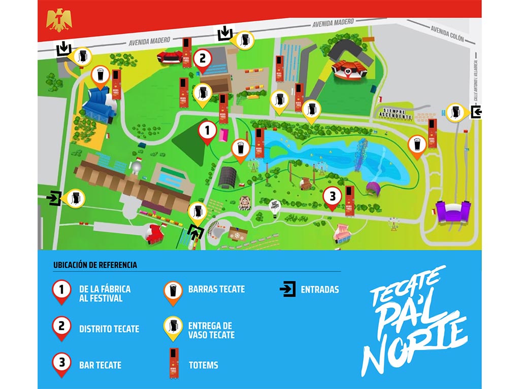 Conoce el vaso reciclable de Tecate para el festival de Pa´l Norte 2023