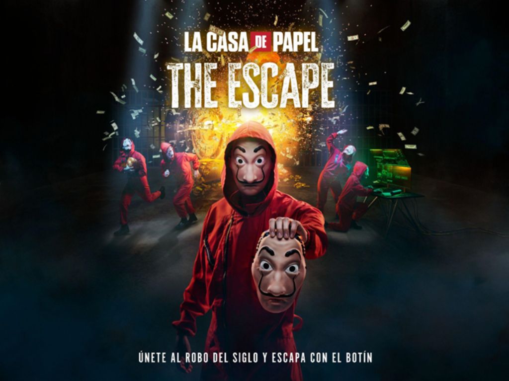 ¡La casa de papel: The escape llega a Monterrey!