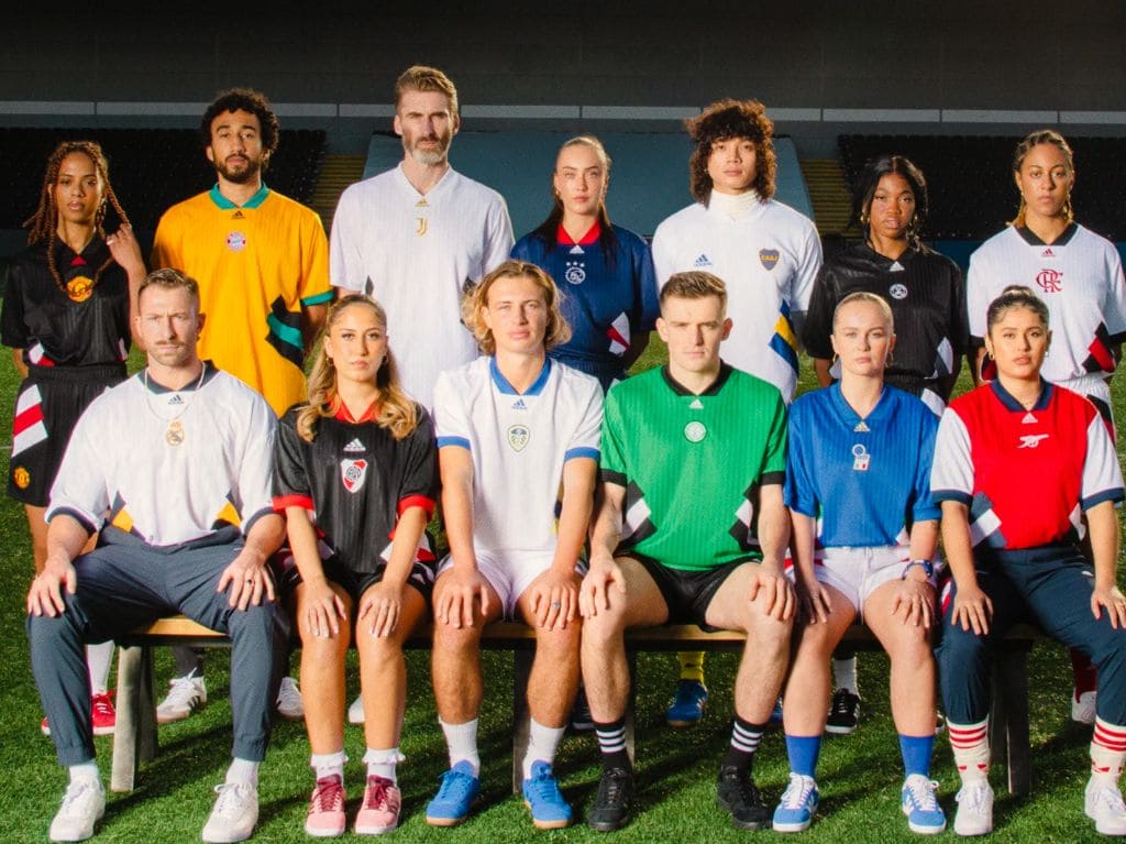 Football Icons: Adidas se inspira en los 90 para su nueva colección 0