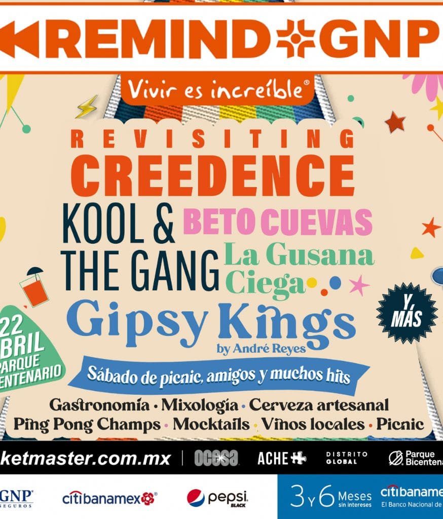 Festival Remind GNP: Hits, comida y mixología