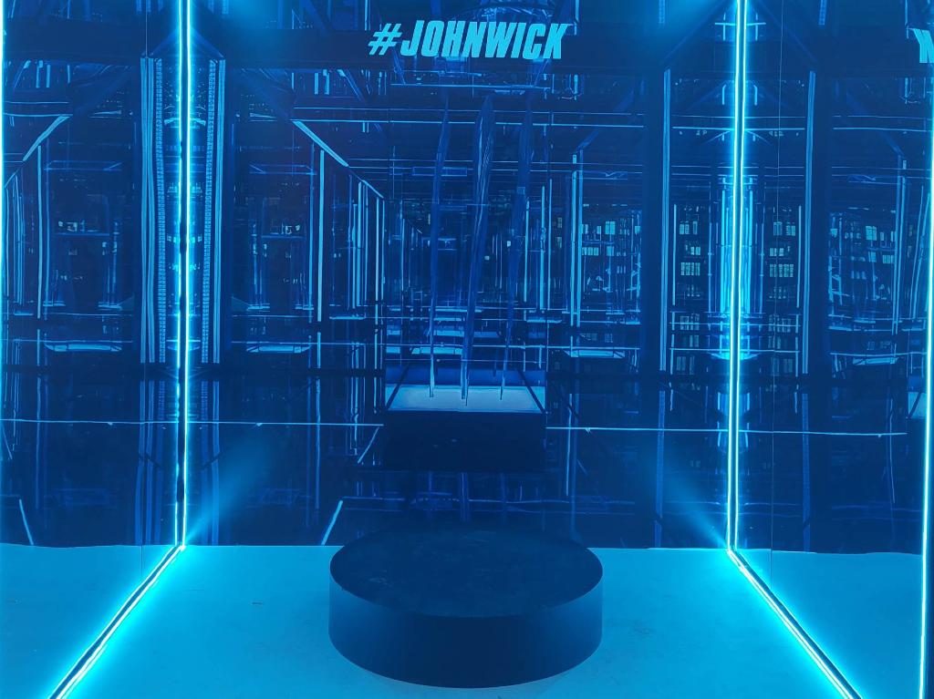 La experiencia John Wick ha arribado a Perisur como parte de la campaña publicitaria de la nueva entrega de la saga protagonizada por el mismísimo Keanu Reeves.