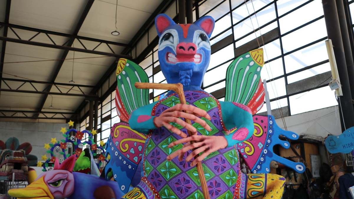 ¡Habrá alebrijes gigantes en el Bosque de Tláhuac!