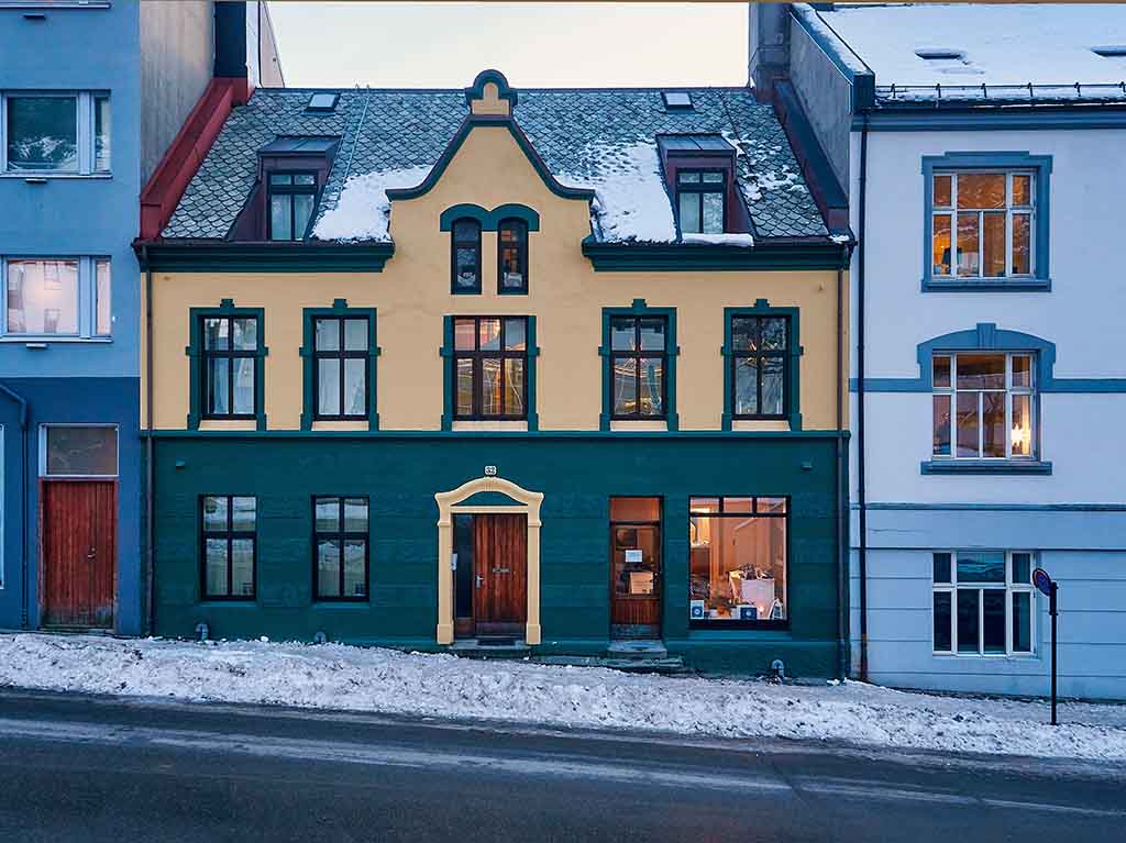 Centro histórico de Alesund, Noruega