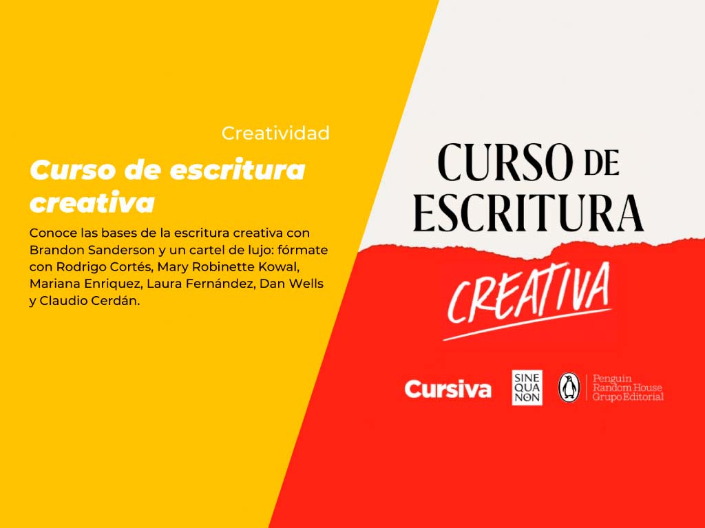 Curso de escritura creativa con Brandon Sanderson