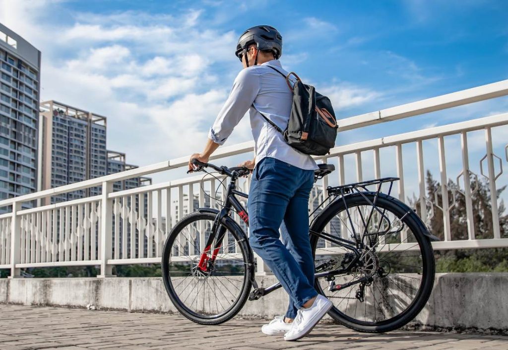 bicicleta y ciudad