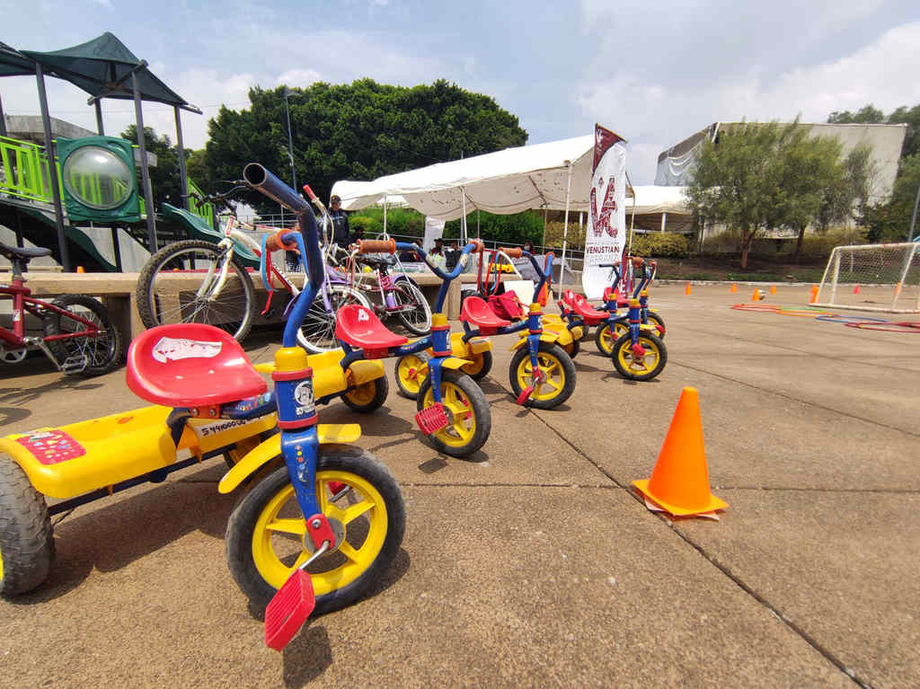 Caravana de Educación Vial para niñas y niños en  Venustiano Carranza