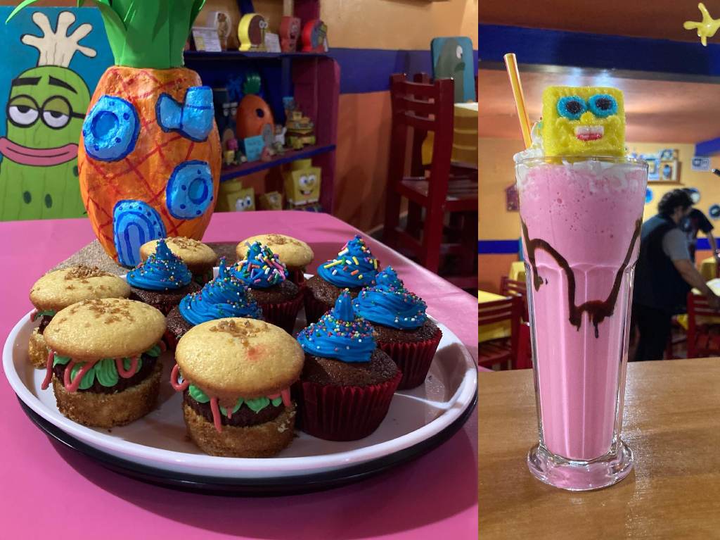 La Caracola Mágica: una cafetería de Bob Esponja al sur de CDMX