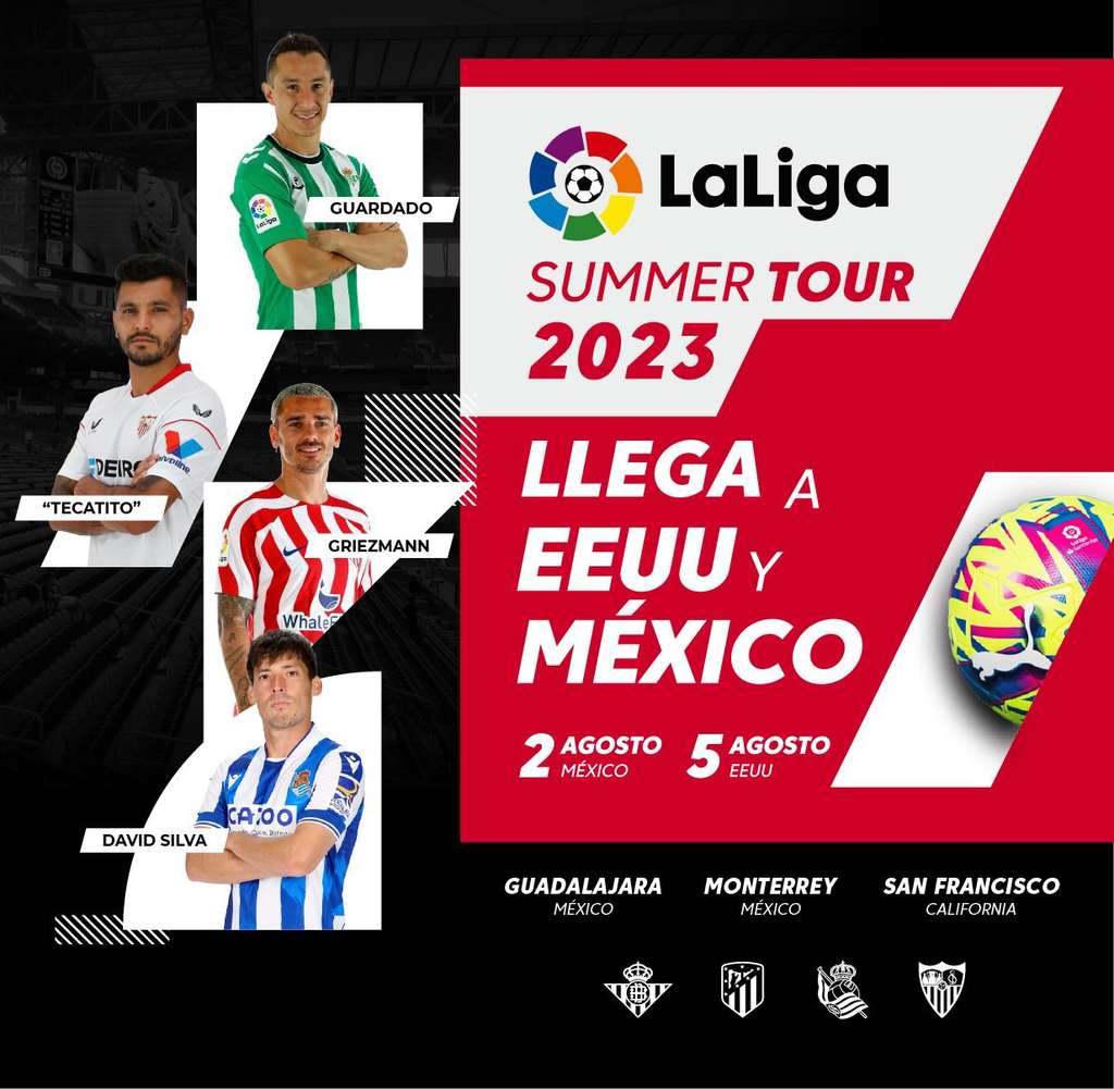 la liga tour 2023