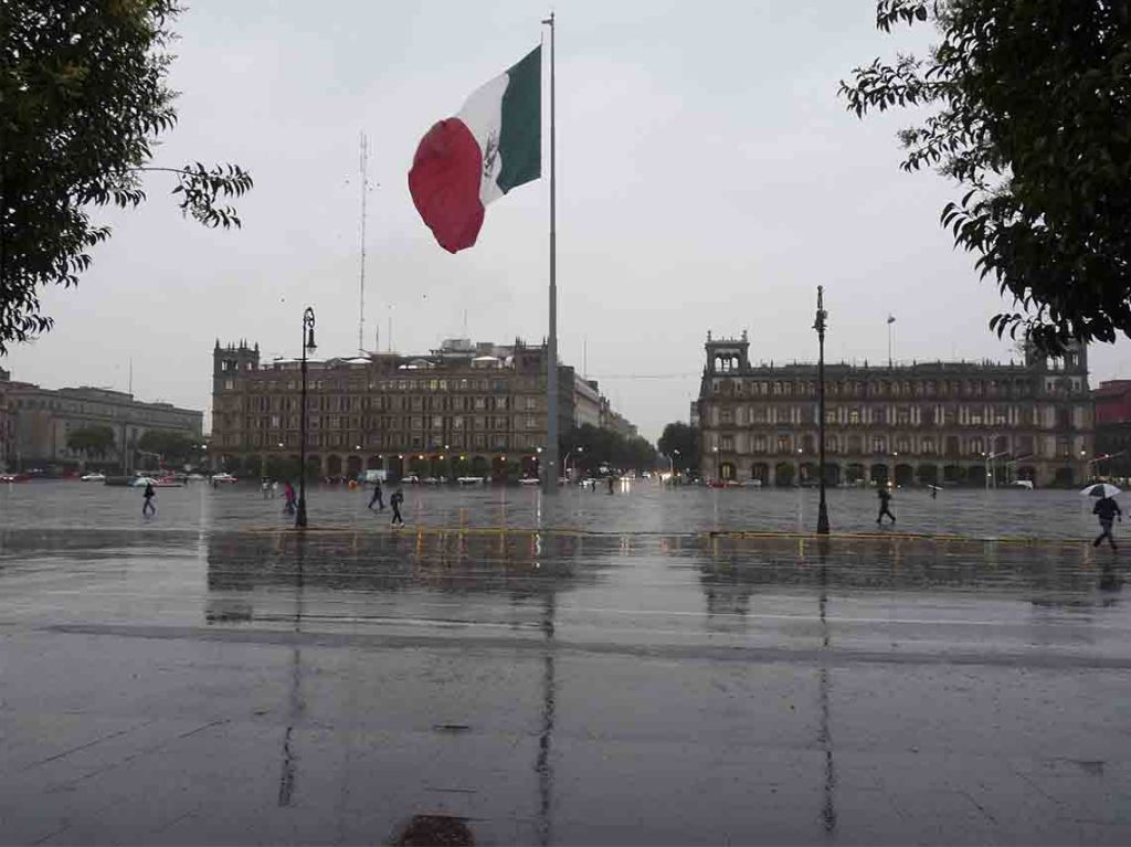 Generan lluvias en la CDMX