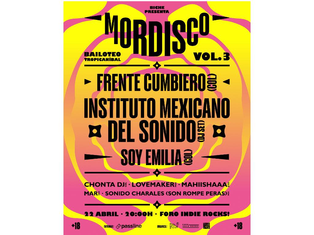 Frente Cumbiero e Instituto Mexicano del Sonido en Mordisco