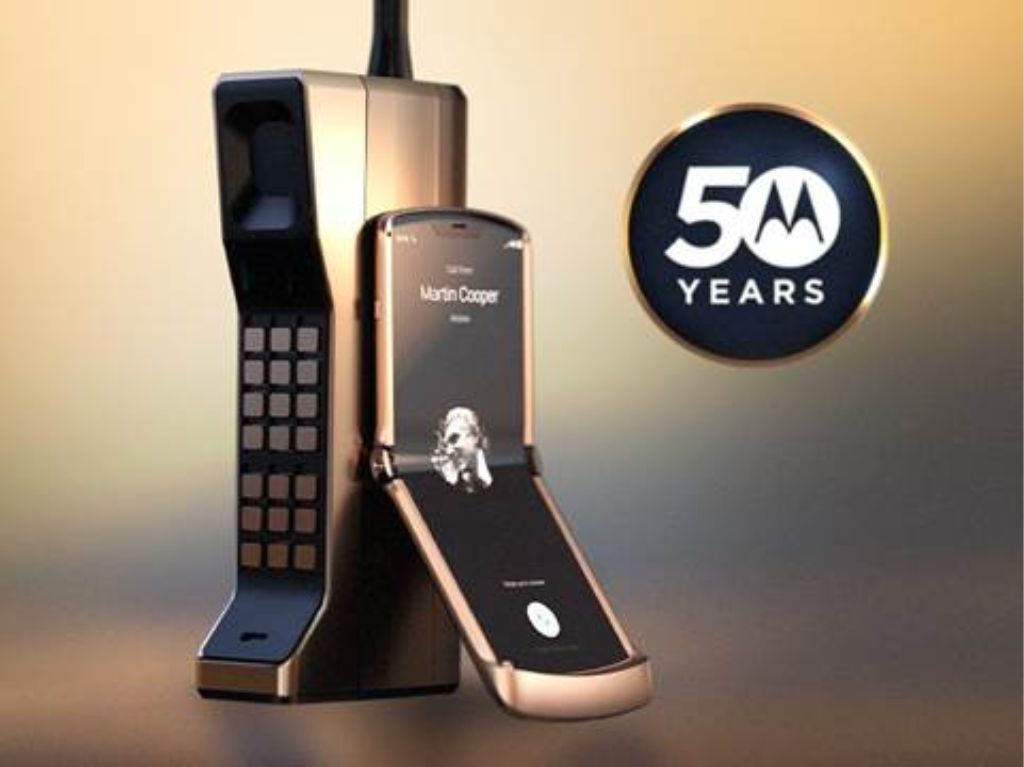 Motorola celebra los 50 años de la primera llamada de un teléfono móvil