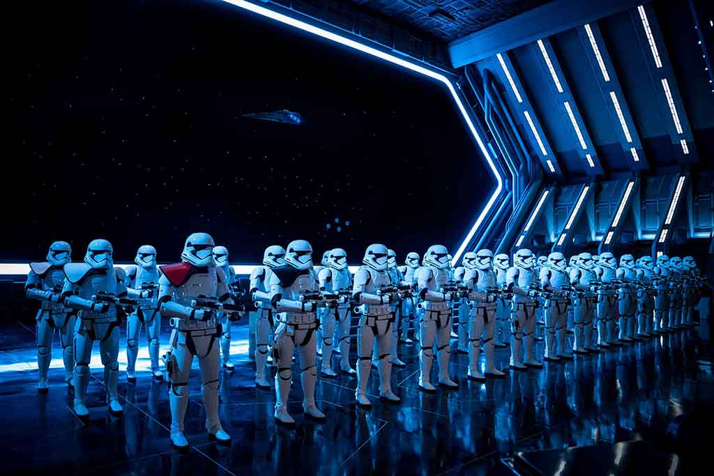 Stormtroopers en Star Wars: Rise of the Resistance