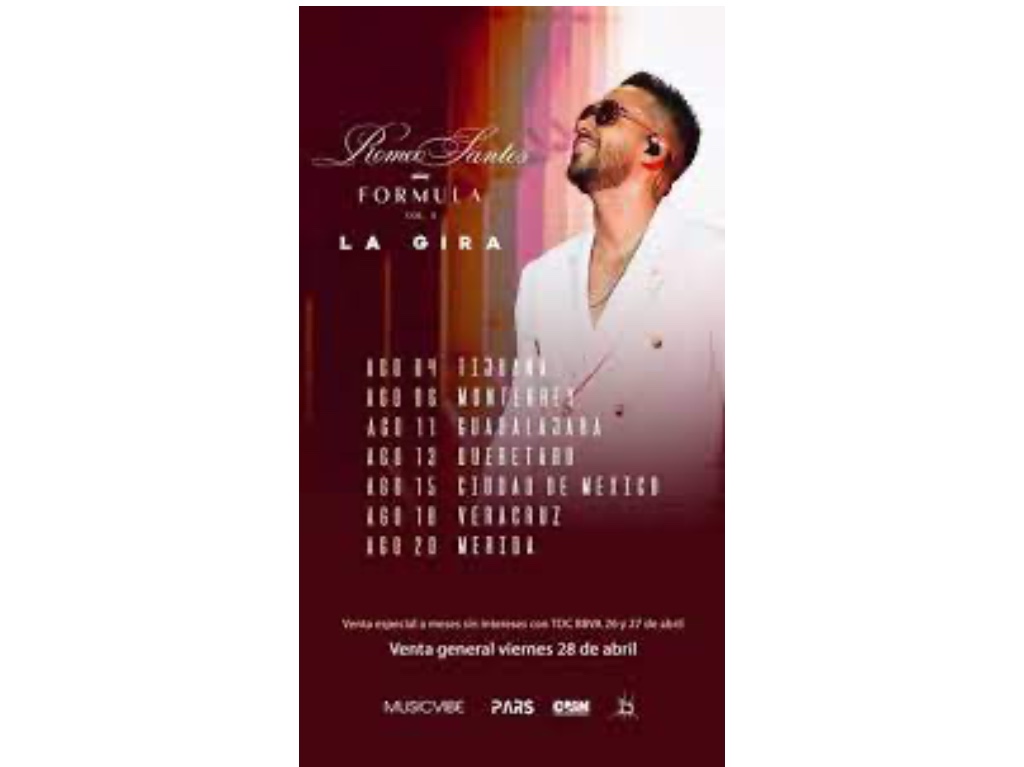 Descubrir 95+ imagen romeo santos en veracruz Thptletrongtan.edu.vn