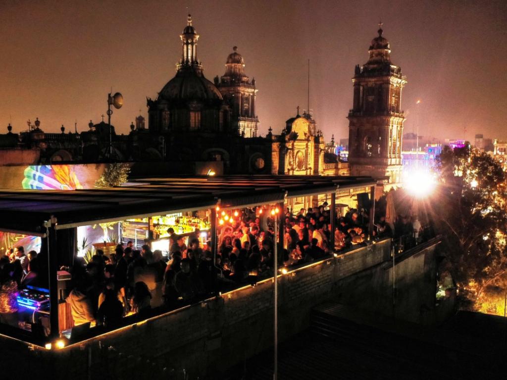 terraza catedral zócalo terrazas Zócalo Rosalía