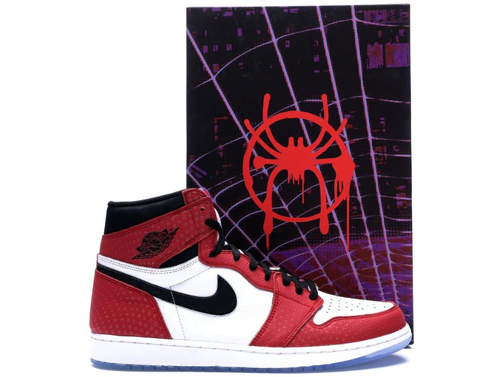 Los nuevos Jordan 1: inspirados nueva película de Spider-Man