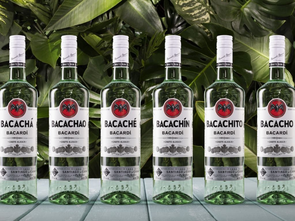 Bacardí lanza nuevas botellas con apodos: Bacacho, Bacachín. ¡Cómprala ya!