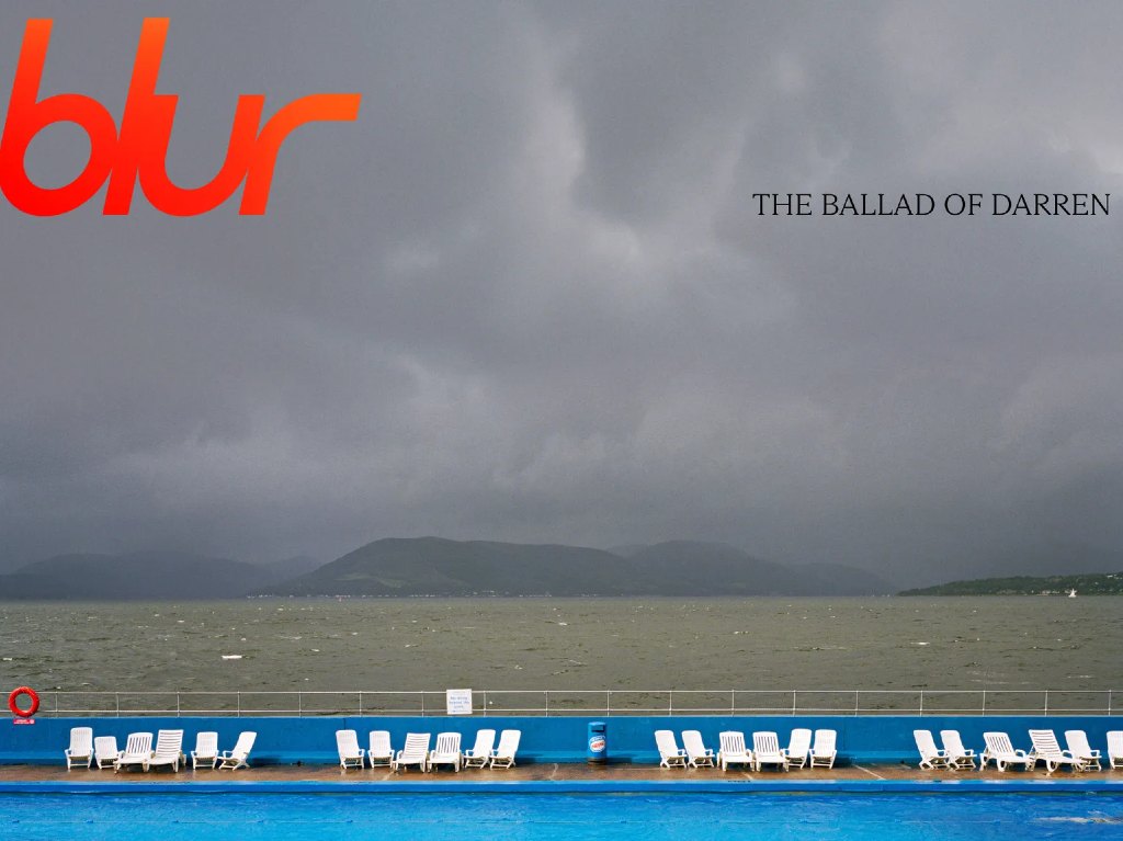 Portada de The Ballad of Darren, el nuevo disco de Blur