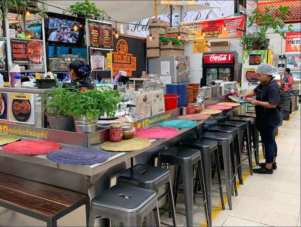 Mercados y restaurantes CDMX