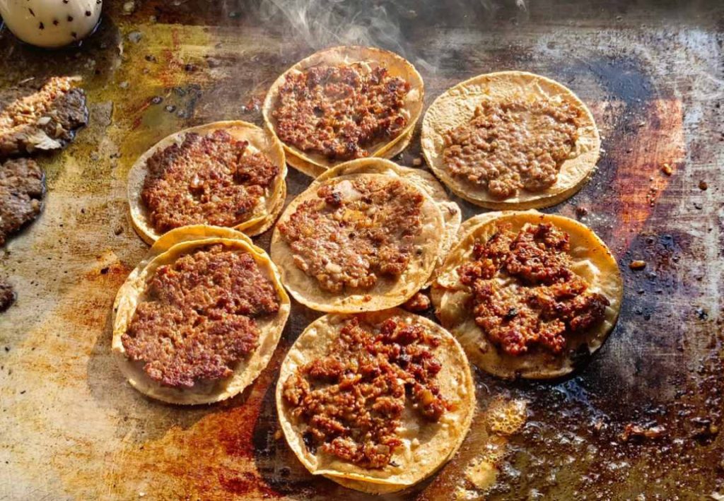 Tacos de Hamburguesa