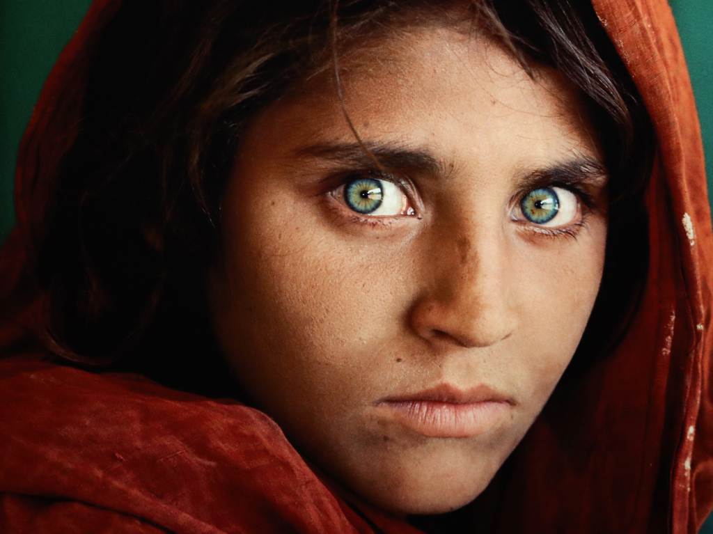 Retrato 'Niña afgana' de Steve McCurry
