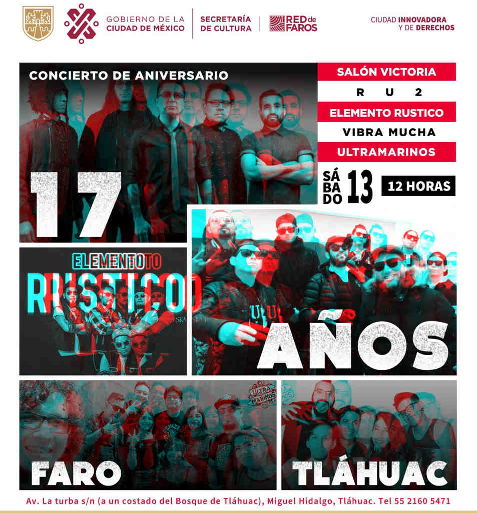 Celebración por el 17 aniversario del FARO Tláhuac