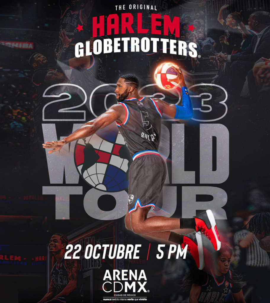 Los Harlem Globetrotters regresan a México por su gira mundial 2023