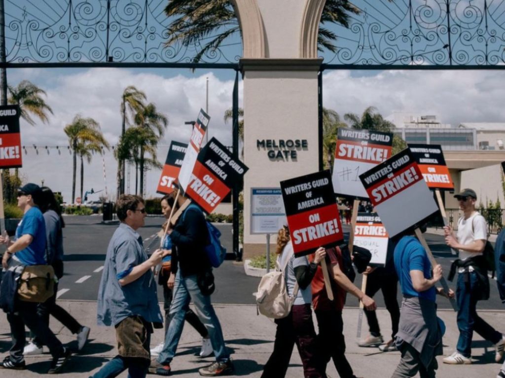 Huelga de escritores en Hollywood