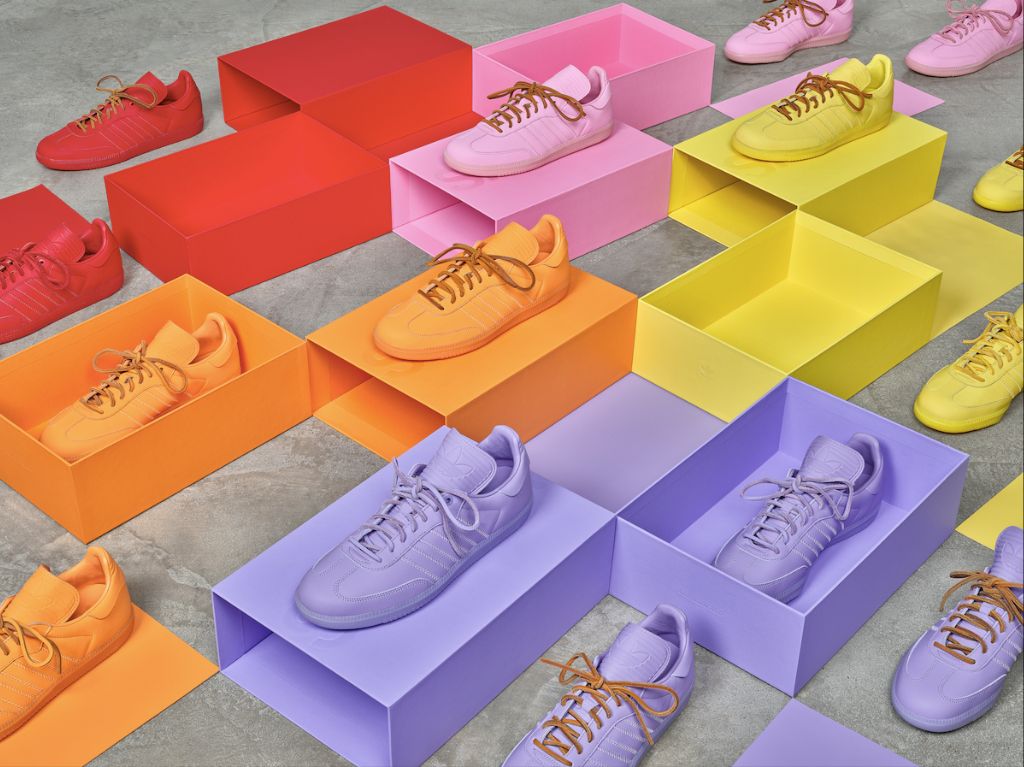 Adidas x Pharrell Williams presentan Humanrace Samba Colors