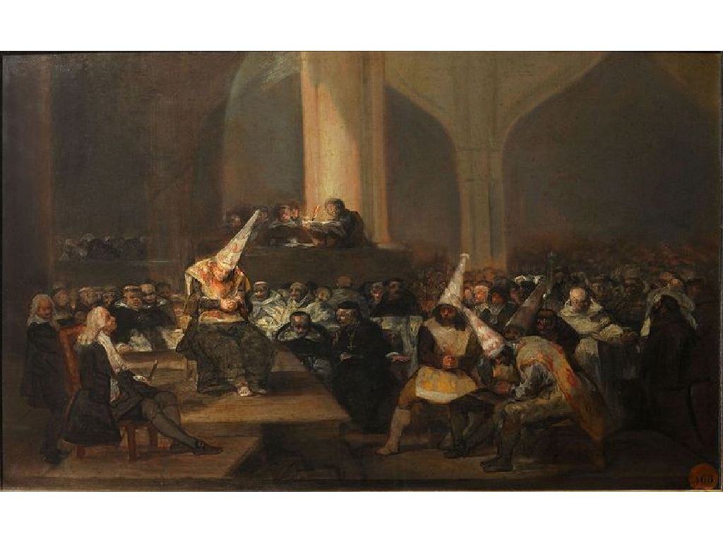 Goya, Auto de Fe.
