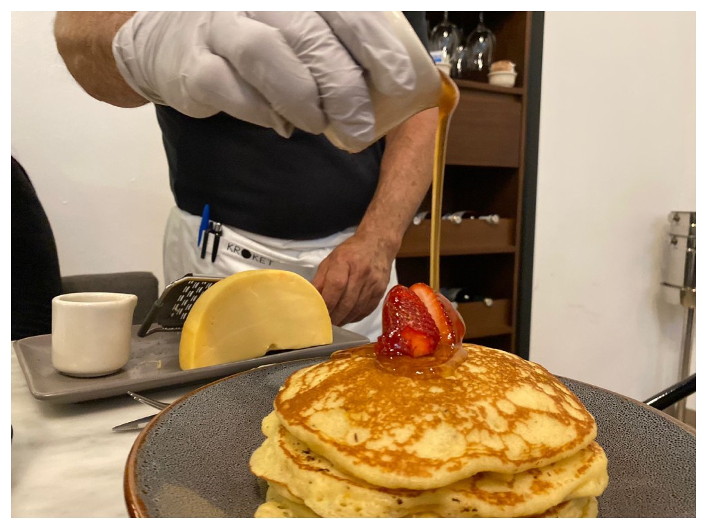 Pancakes en Kroket