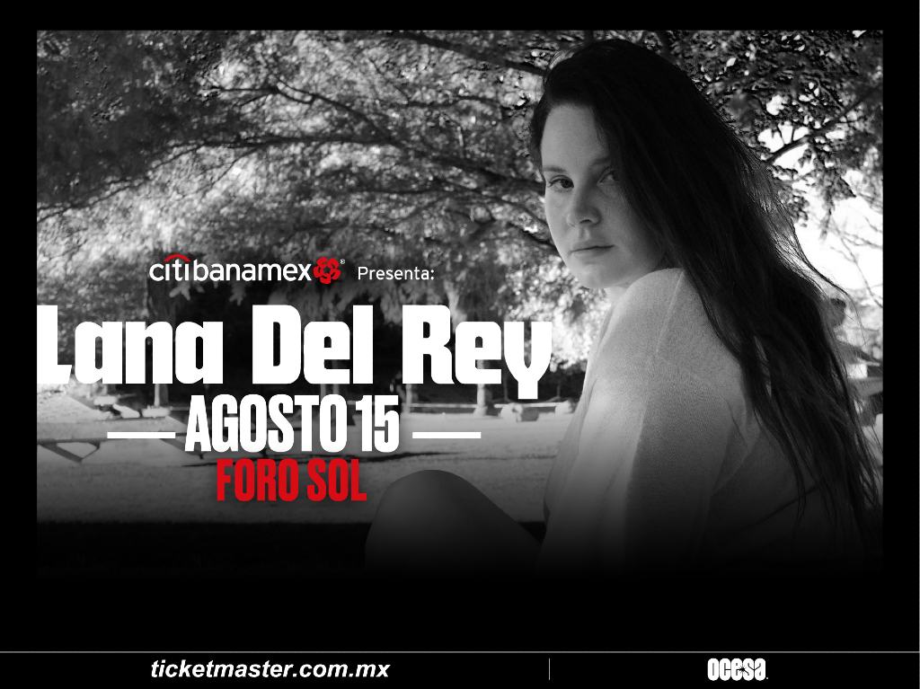 ¡Es oficial! Lana del Rey dará un concierto en el Foro Sol de CDMX 0