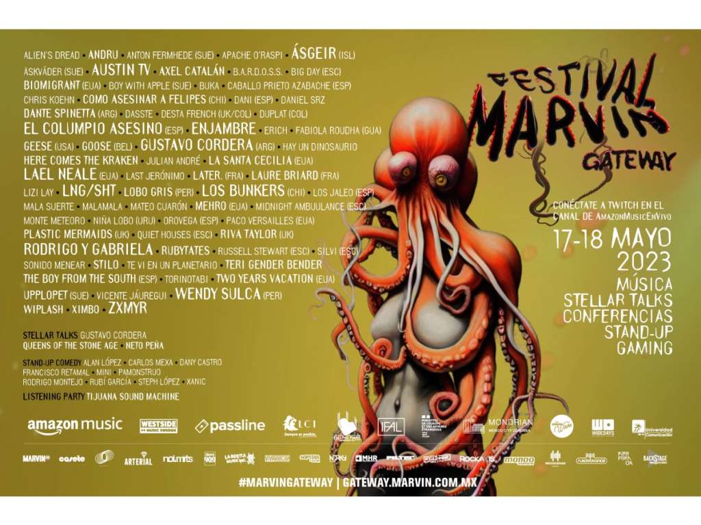 ¡Line up del Festival Marvin Gateway 2023!: Los Bunkers, Enjambre y más 0