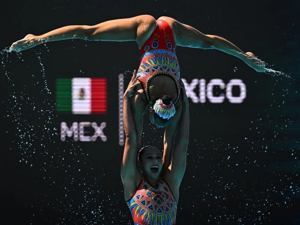 México logra medallas históricas en Natación Artística.