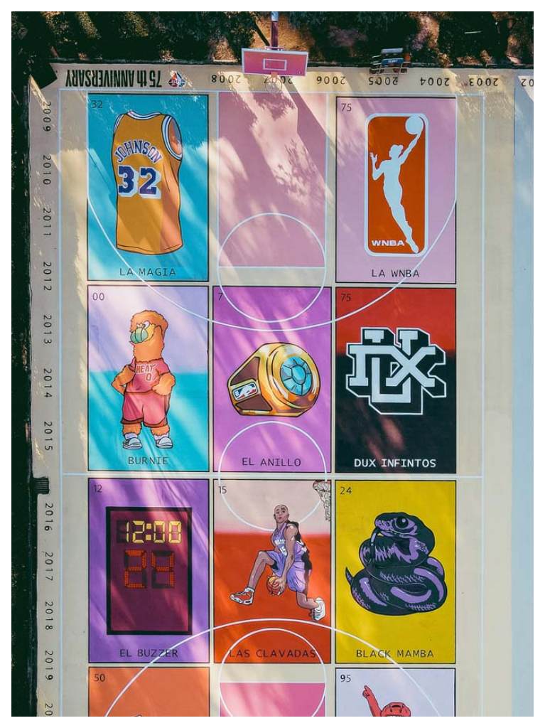 Cancha loteria NBA