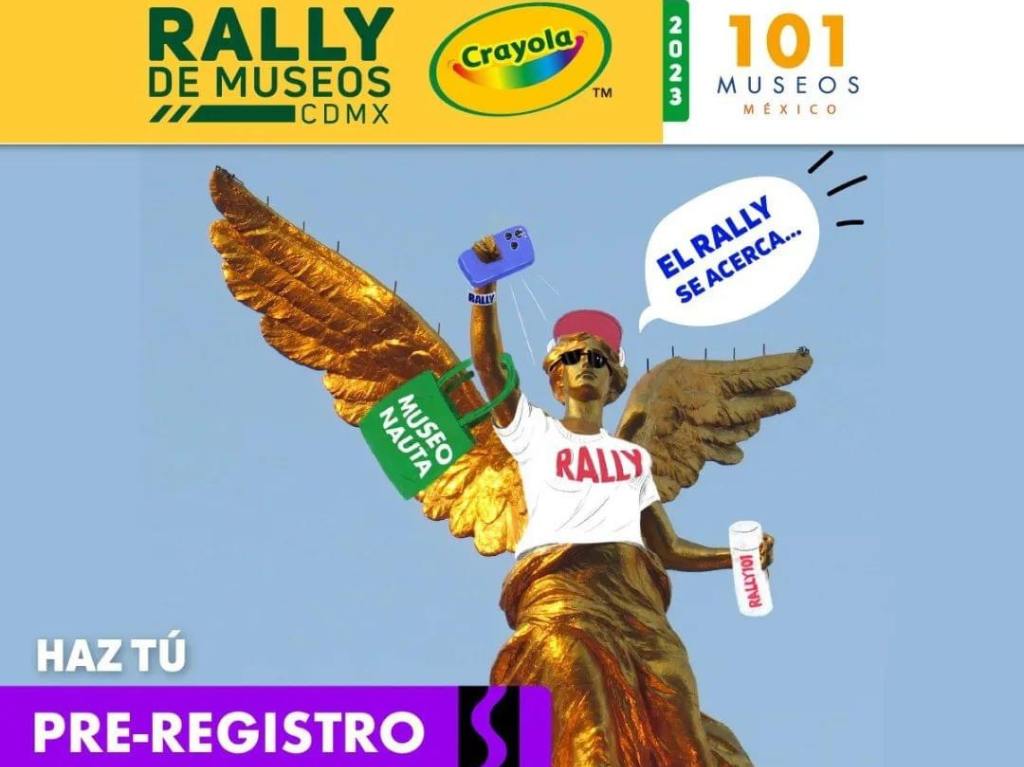 Rally de Museos CDMX 2023: inscripción
