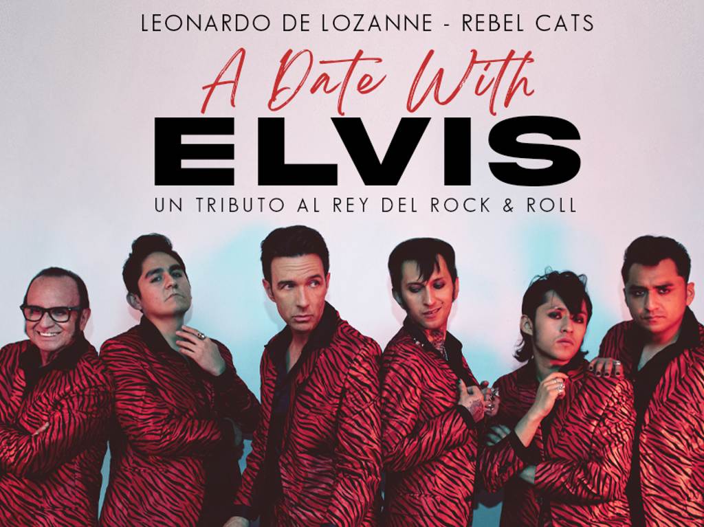 Rebel Cats, Leonardo de Lozanne y Elvis Presley. Un tributo al rey del Rock & Roll.