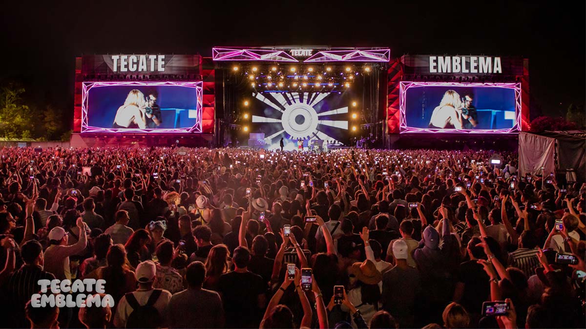 Las bandas imperdibles de Tecate Emblema estarán en el escenario KIA