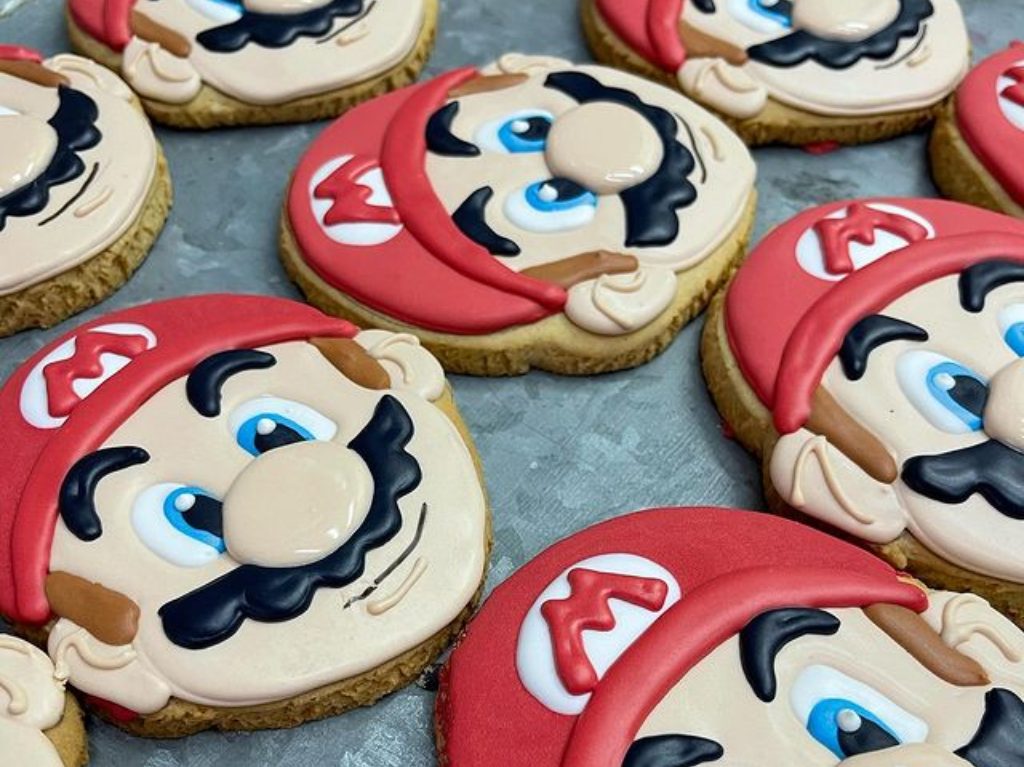 Aquí tienen galletas en CDMX de caricatura ¡Hay de Mario Bros!
