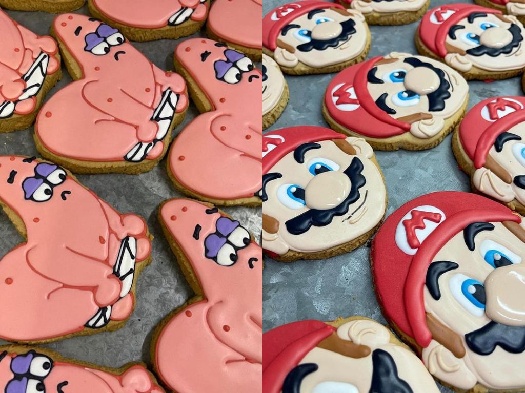 Galletas en CDMX: Aquí tiene con forma de caricatura ¡Hay de Mario Bros!