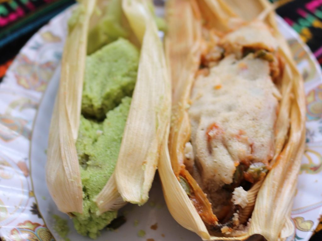 Deliciosos tamales de tuna