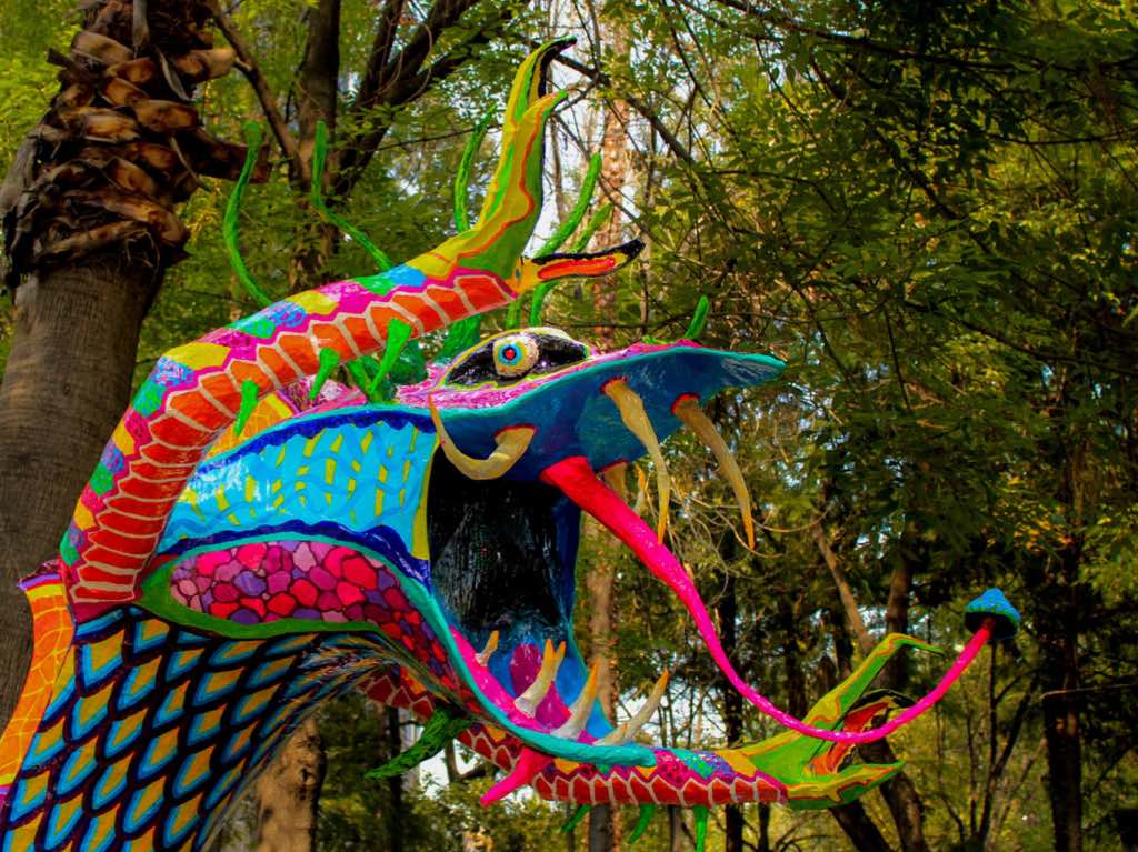 Desfile de alebrijes monumentales 2023 en CDMX