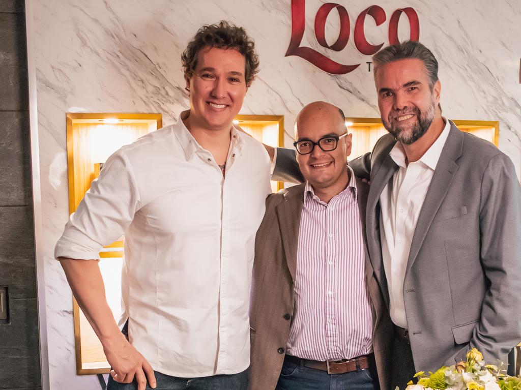 El chef Vicente Torres de Garum y los maestros tequileros de Loco Tequila