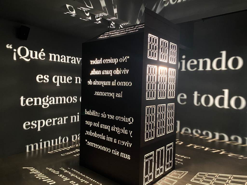 Exposición de Ana Frank en CDMX