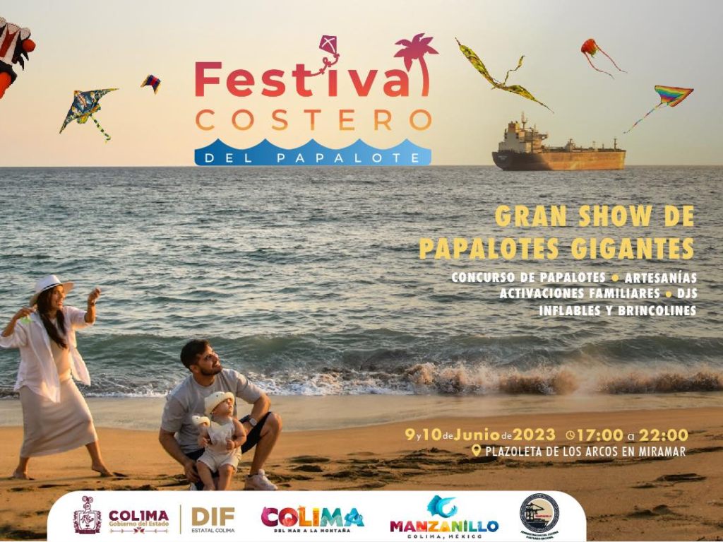 Lánzate en familia al primer Festival Costero en Colima