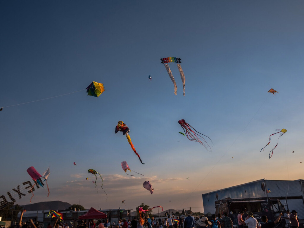 Lánzate a la edición 2023 del Festival de Papalotes en Teotihuacán